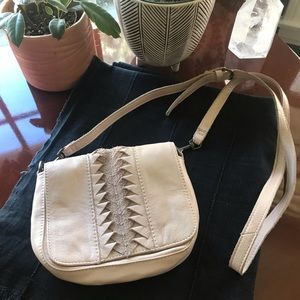 Liebeskind Crossbody leather bag in blush